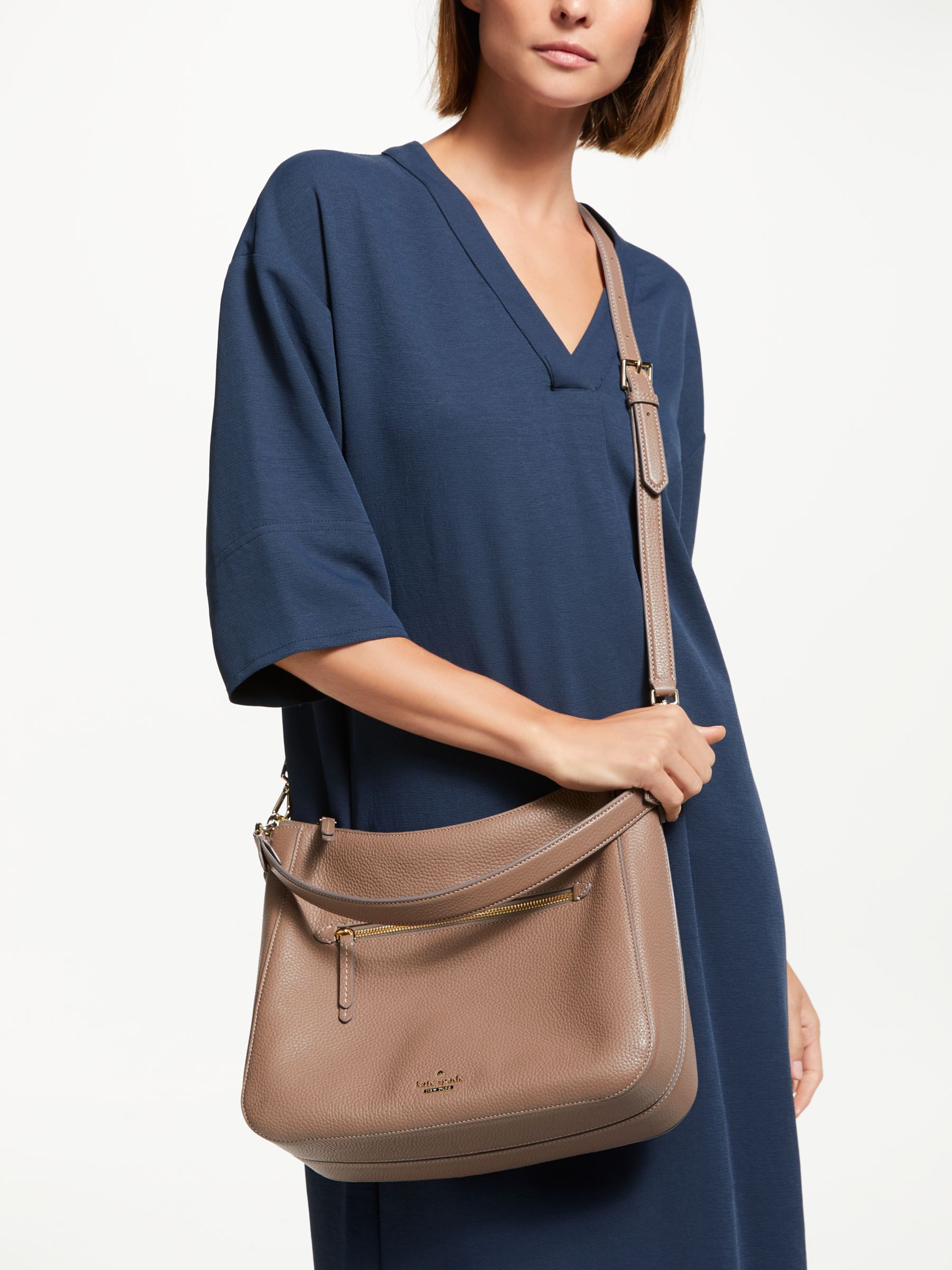 kate spade quincy leather hobo