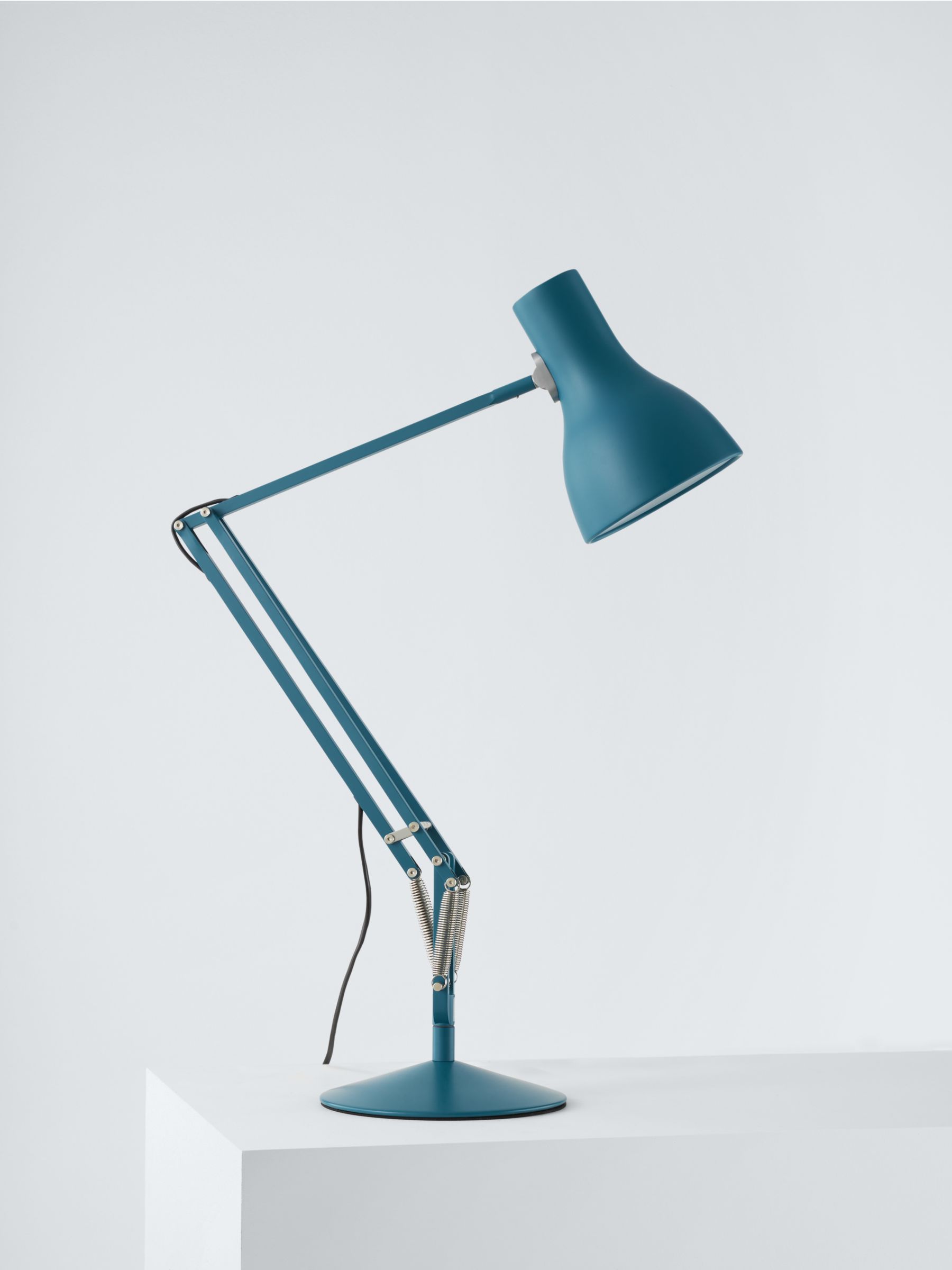 Photo of Anglepoise type 75 margaret howell edition desk lamp saxon blue