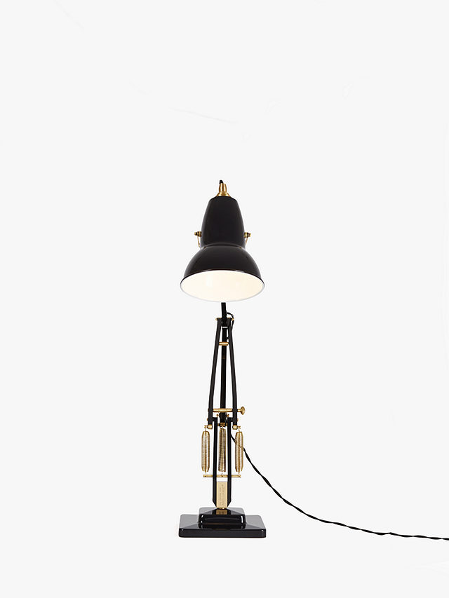 Anglepoise Original 1227 Brass Desk Lamp, Black