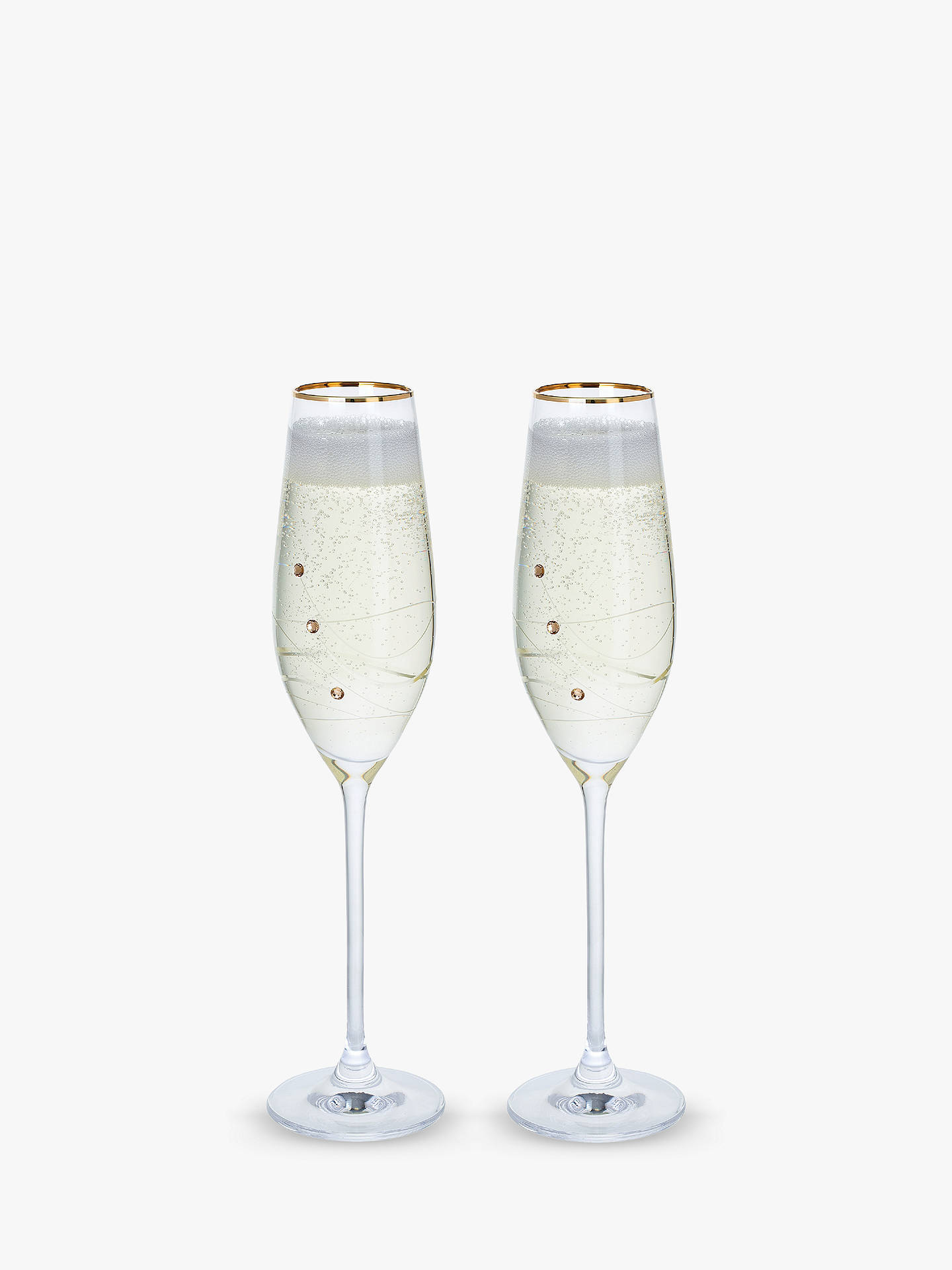 Dartington champagne flutes