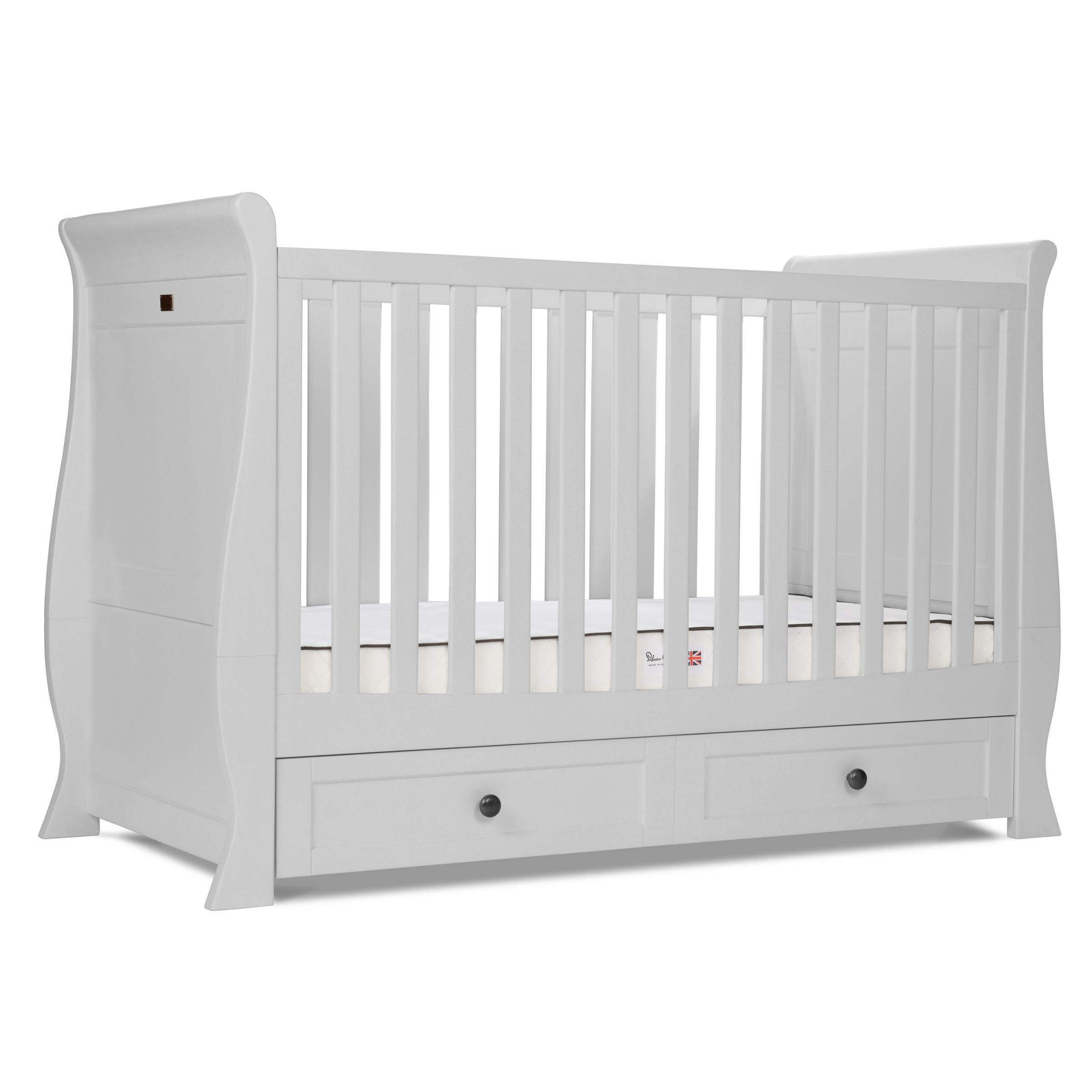 silver cross sleigh cot bed