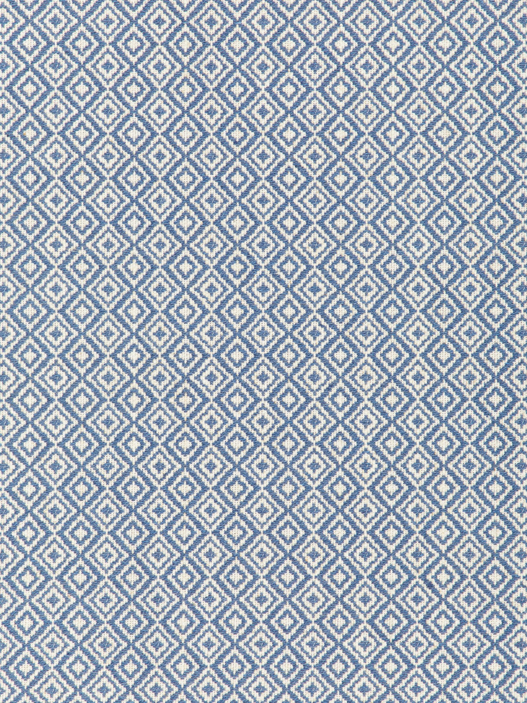John Lewis Loha Weave Furnishing Fabric,Indian Blue