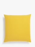 John Lewis ANYDAY Basic Plain Cushion, Mustard