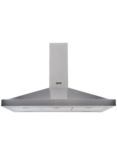 Stoves S1000 Sterling Cooker Hood, 100cm Wide, Stainless Steel