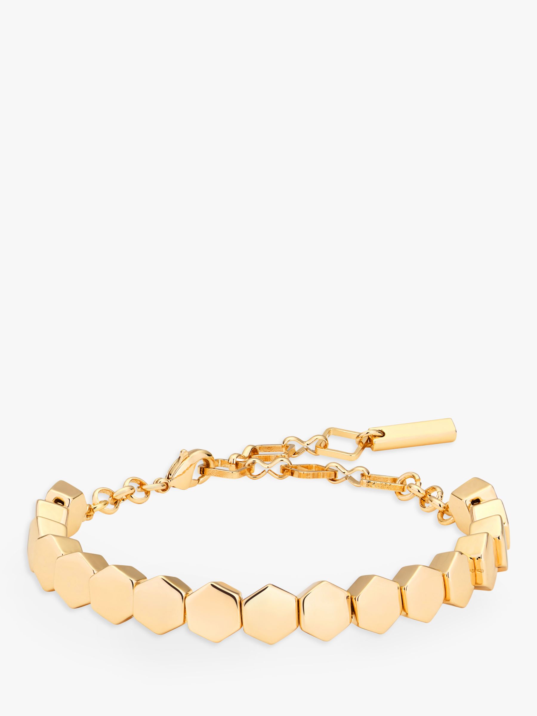 Karen Millen Hexagon Bracelet at John Lewis & Partners