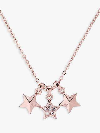 Ted Baker Shami Swarovski Crystal Triple Star Pendant Necklace