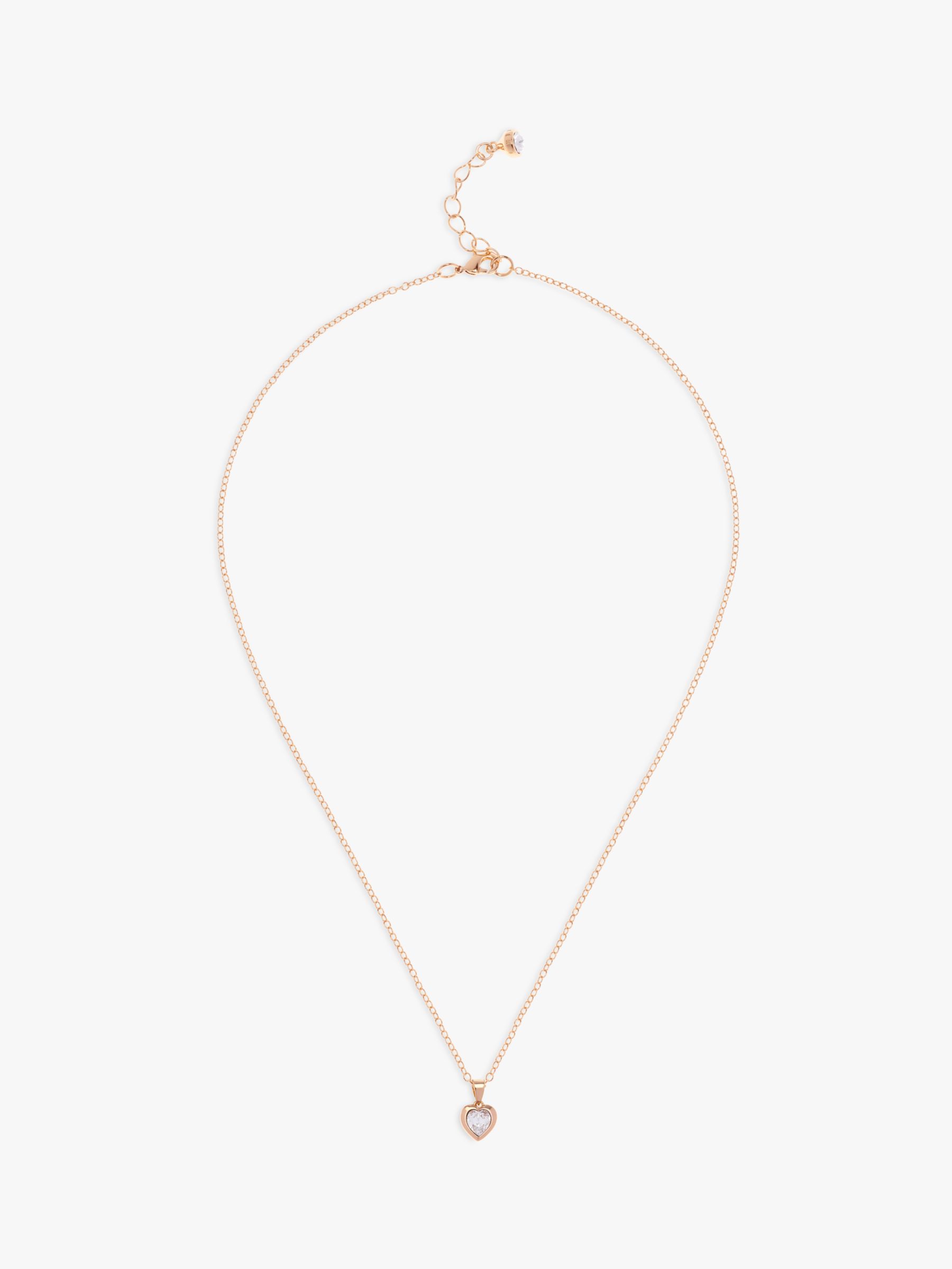 Ted Baker Hannela Swarovski Crystal Heart Pendant Necklace