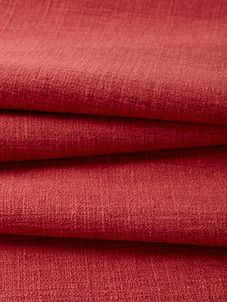 John Lewis & Partners Cotton Blend Furnishing Fabric, Claret