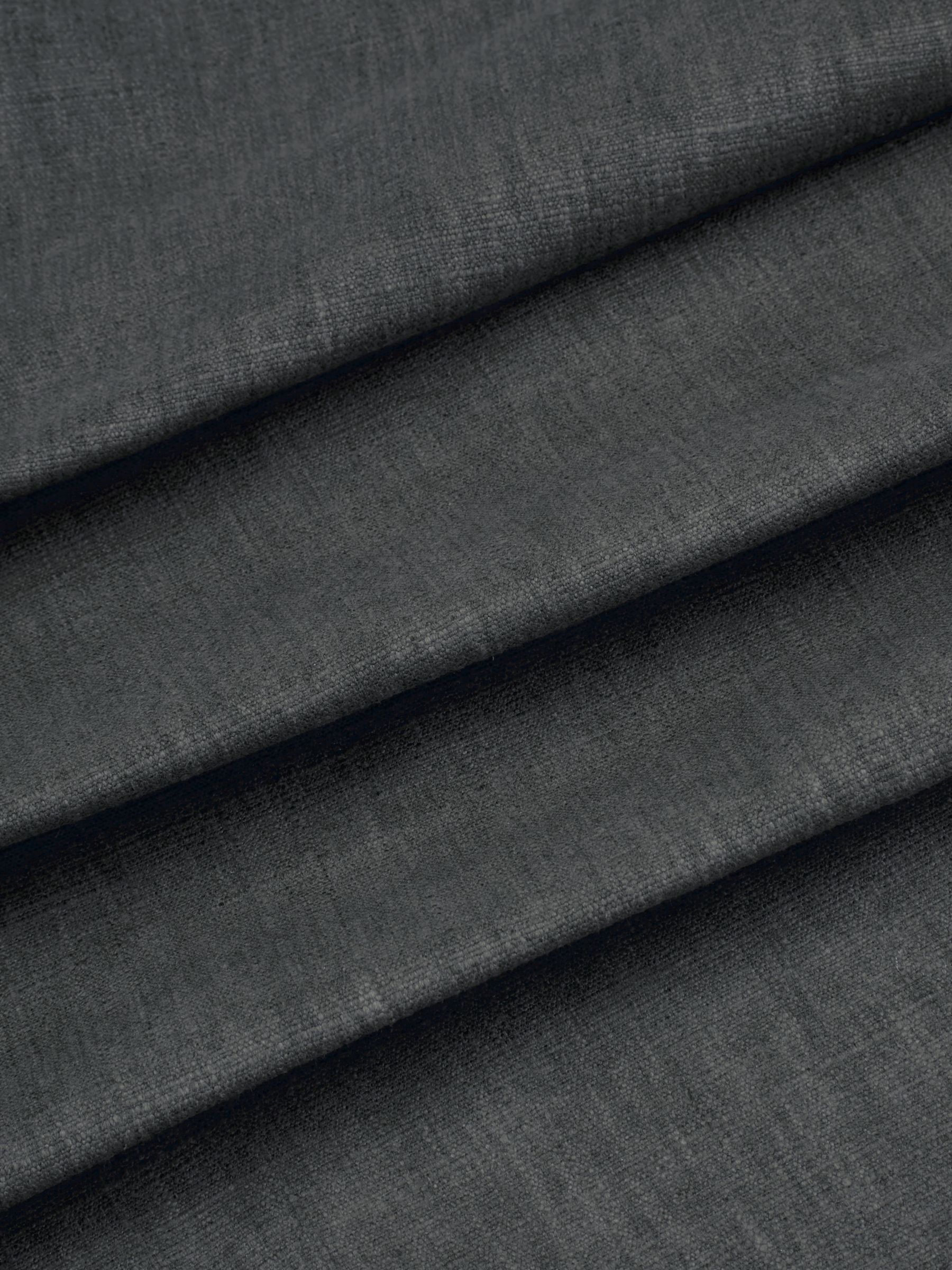 John Lewis Cotton Blend Furnishing Fabric, Dark Steel