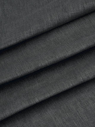 John Lewis & Partners Cotton Blend Furnishing Fabric, Dark Steel