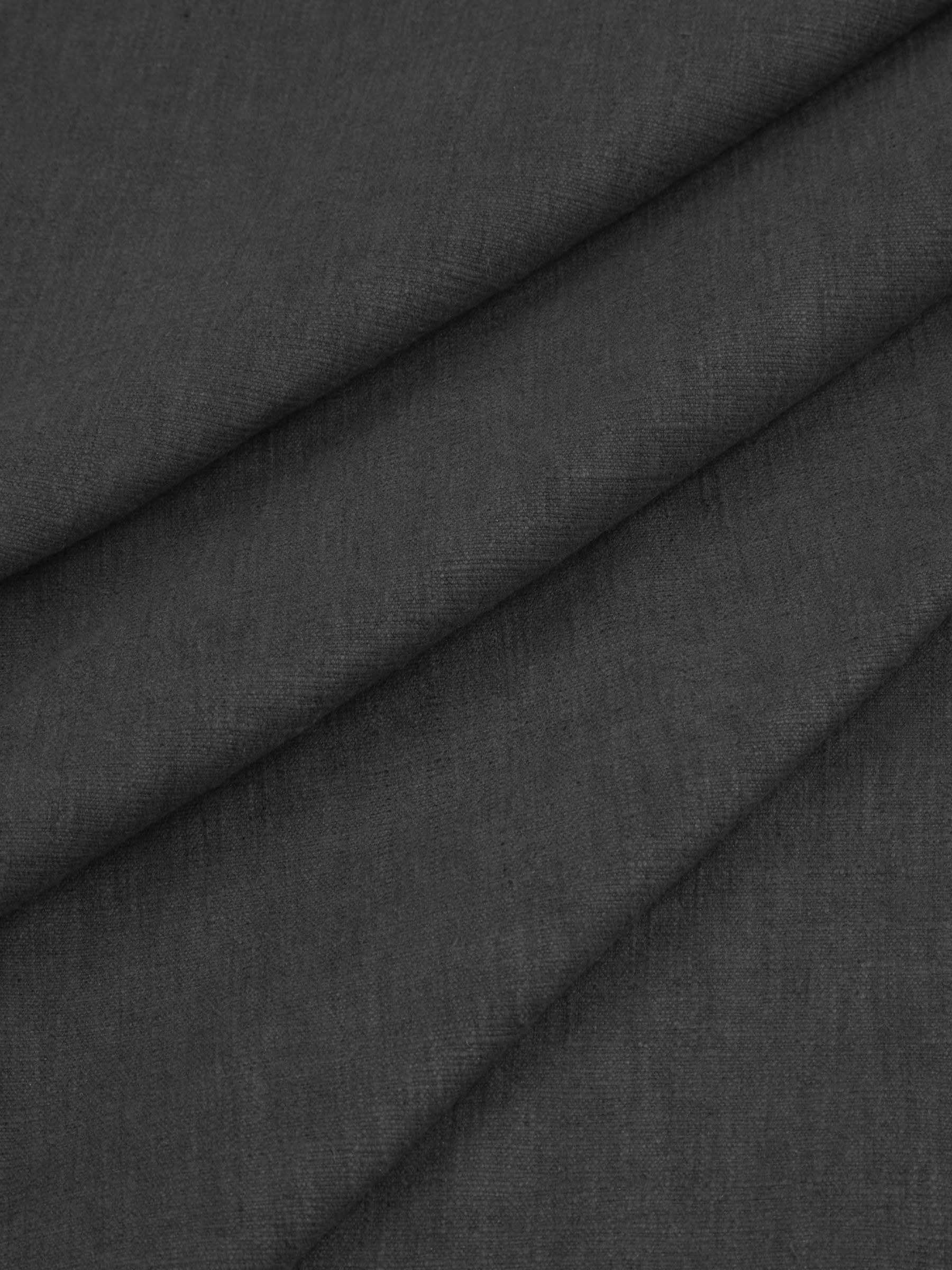 John Lewis Cotton Blend Furnishing Fabric, Graphite