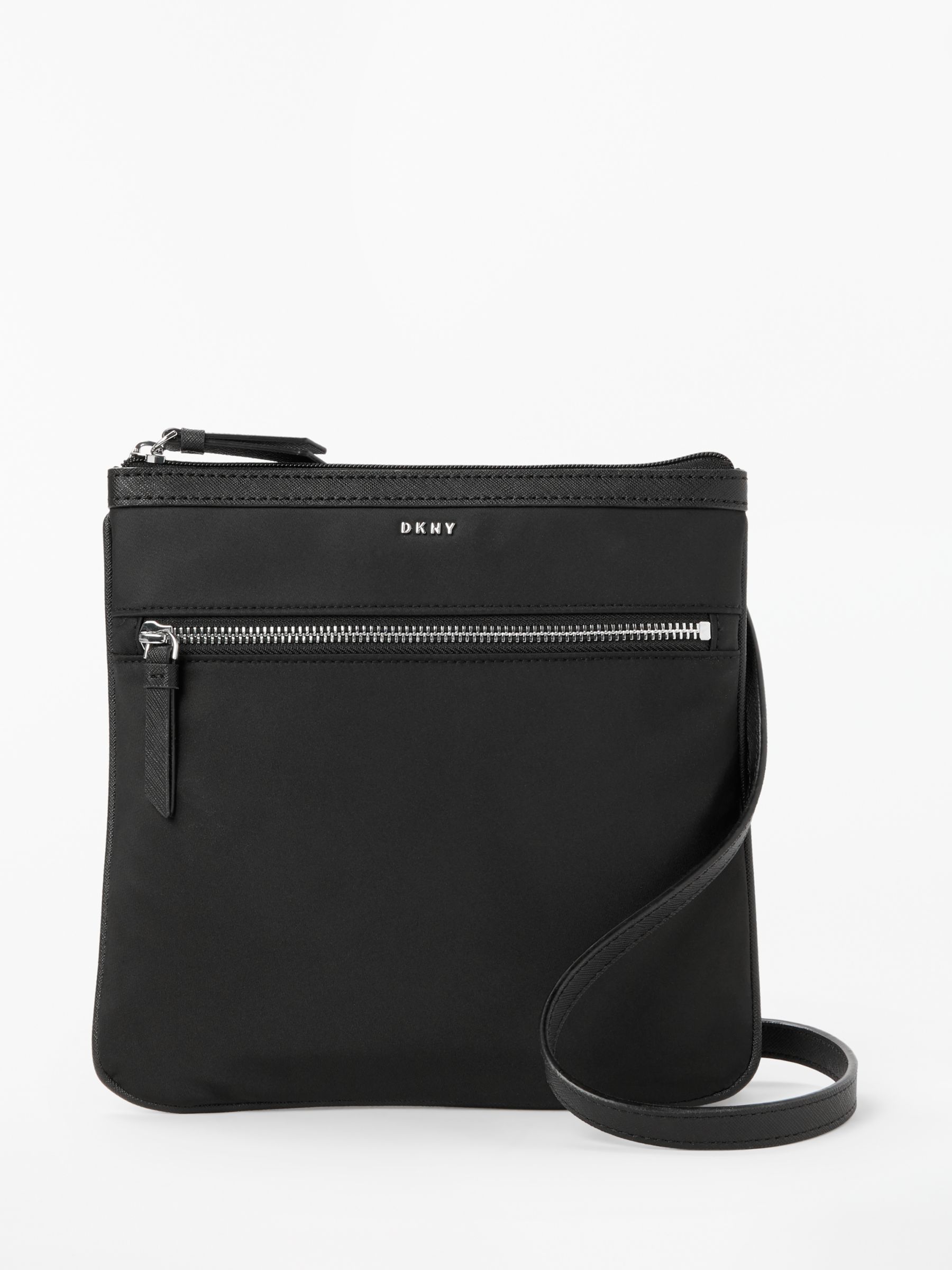 DKNY Casey Zip Top Cross Body Bag, Black