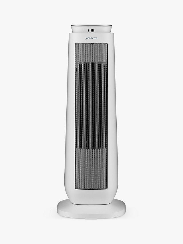 John Lewis & Partners Tower Electric Heater, White