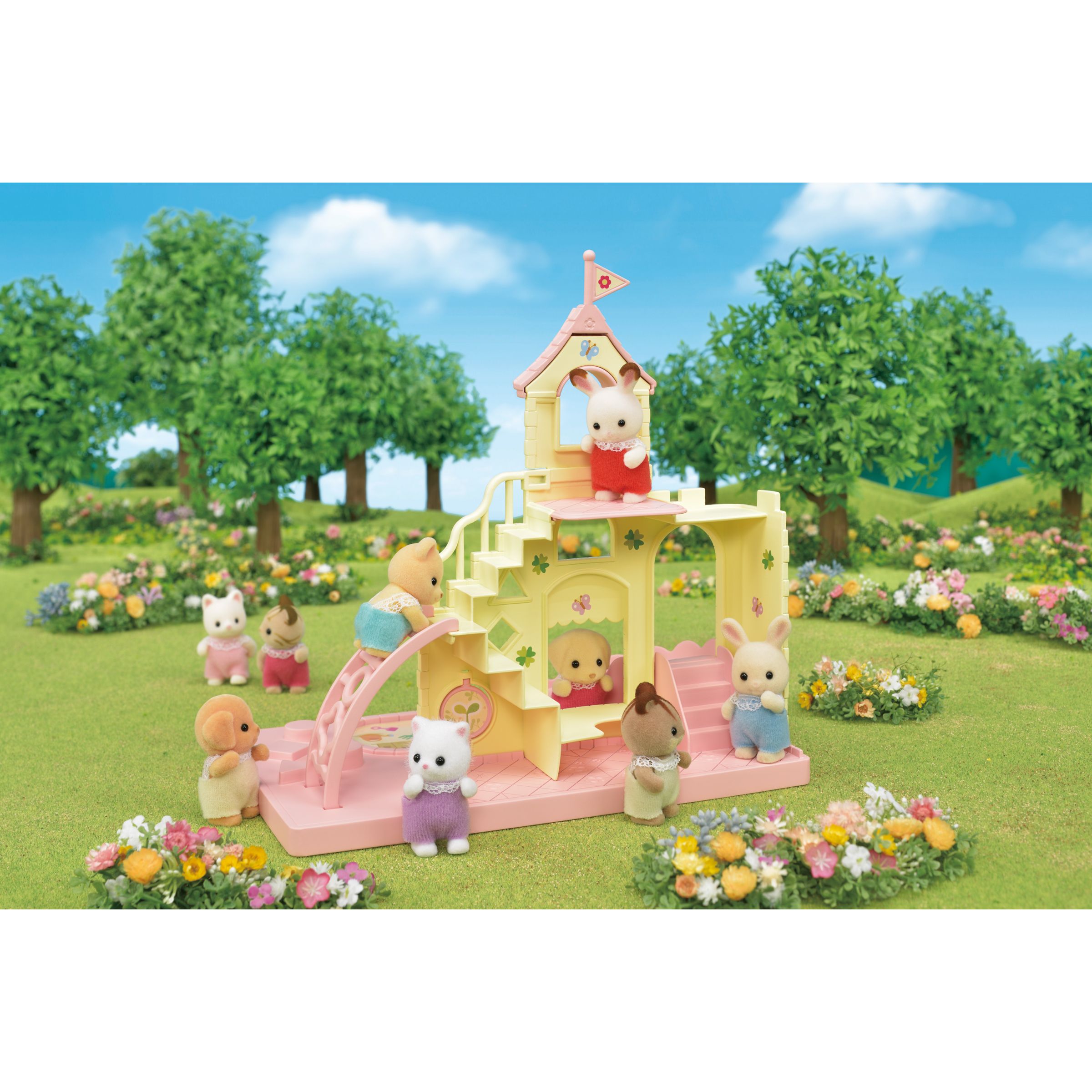 sylvanian family castle