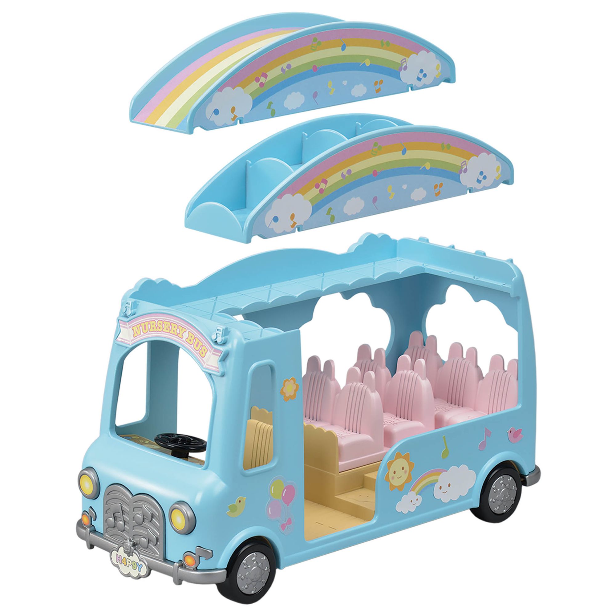 sunshine nursery bus sylvanian