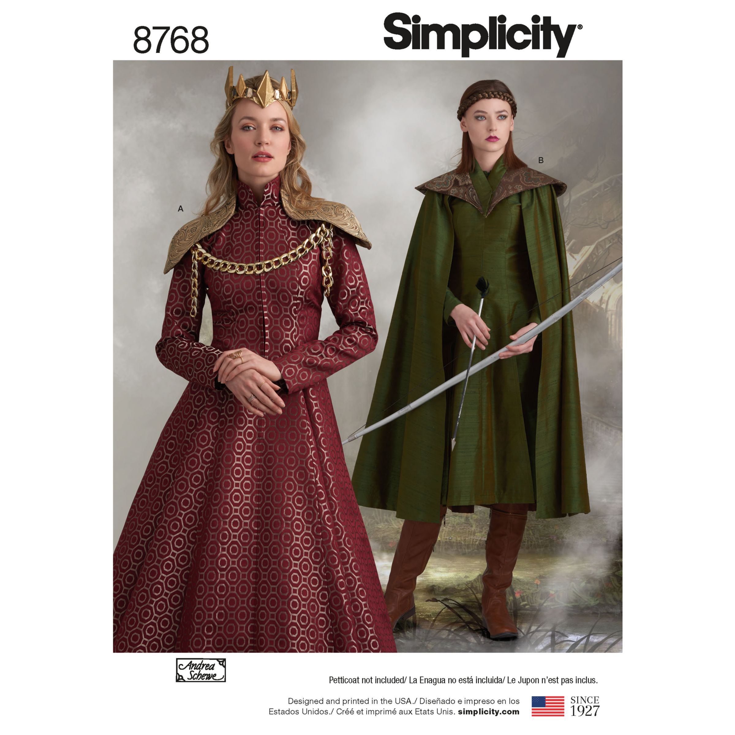 Simplicity Sewing Pattern S9251 Costumes —  - Sewing