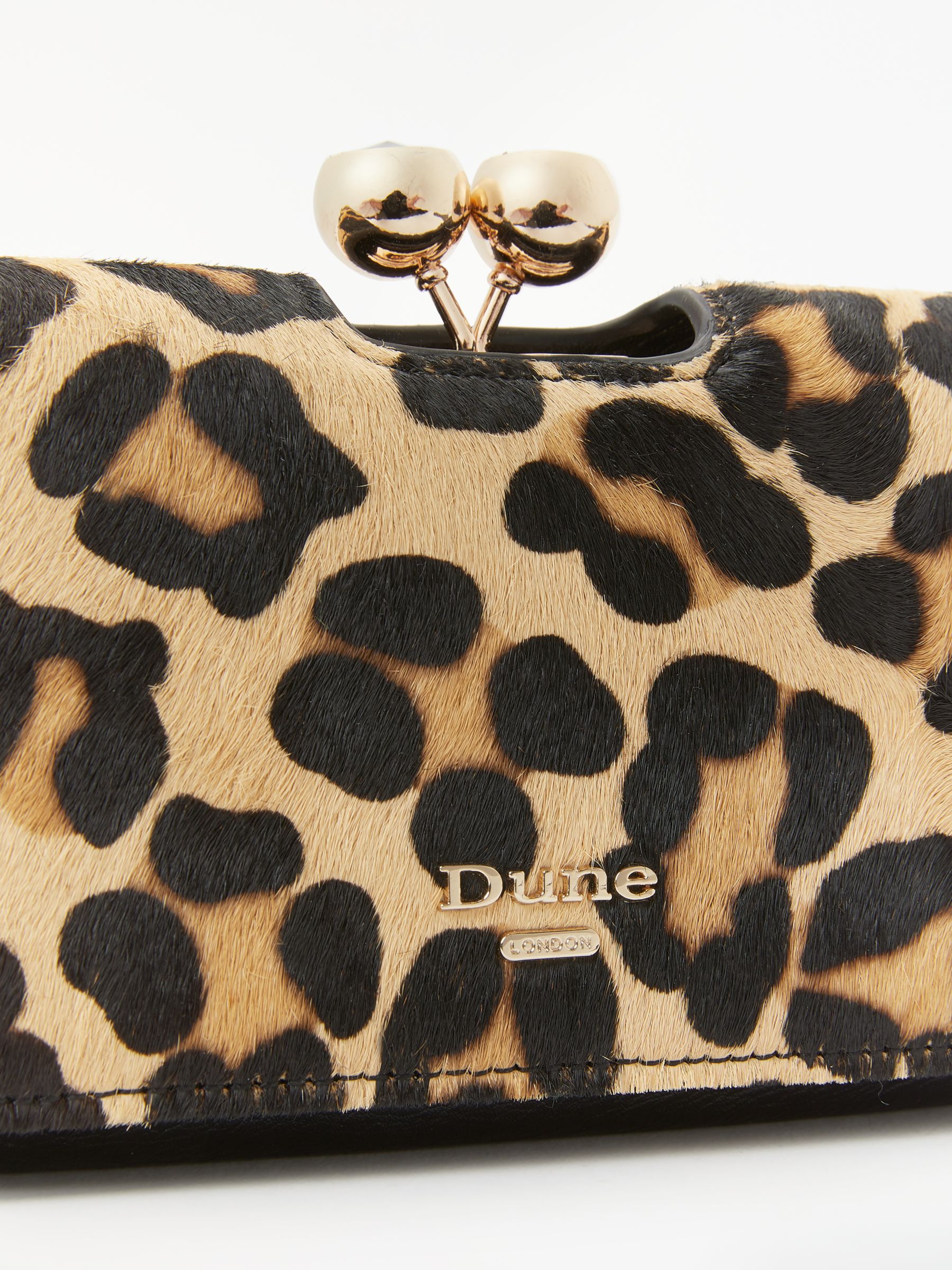 leopard print purse dune