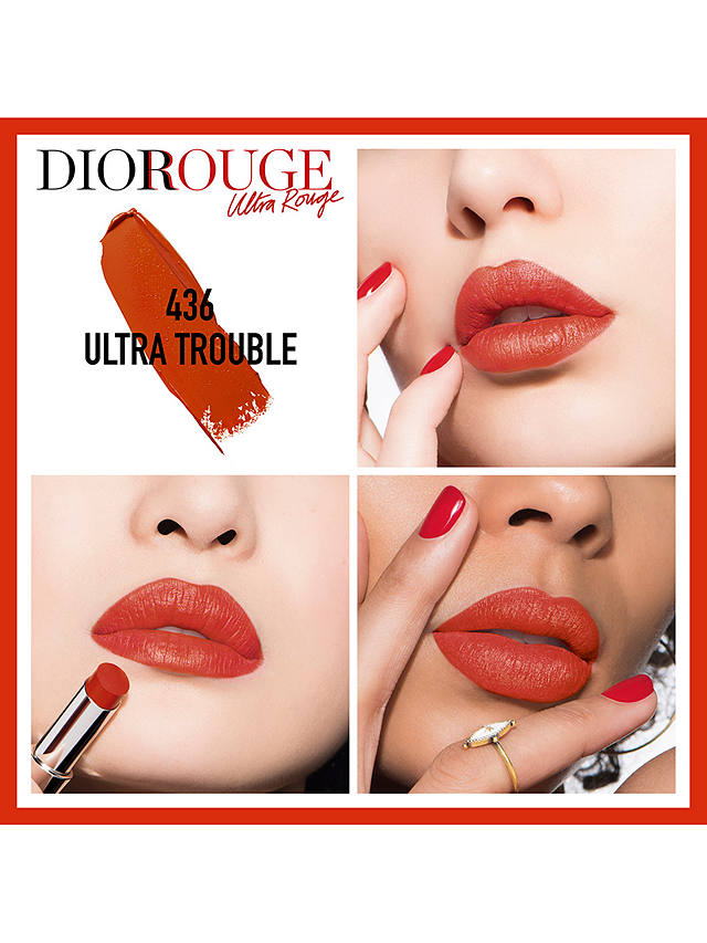 Dior Rouge Dior Ultra Rouge Lipstick, 436 Ultra Trouble 2
