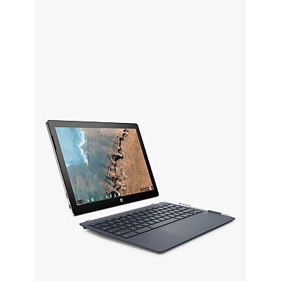HP x2 12-f000na Chromebook, Intel Core M3, 8GB RAM, 64GB eMMC, 12.3”, Ceramic White, with HP Stylus
