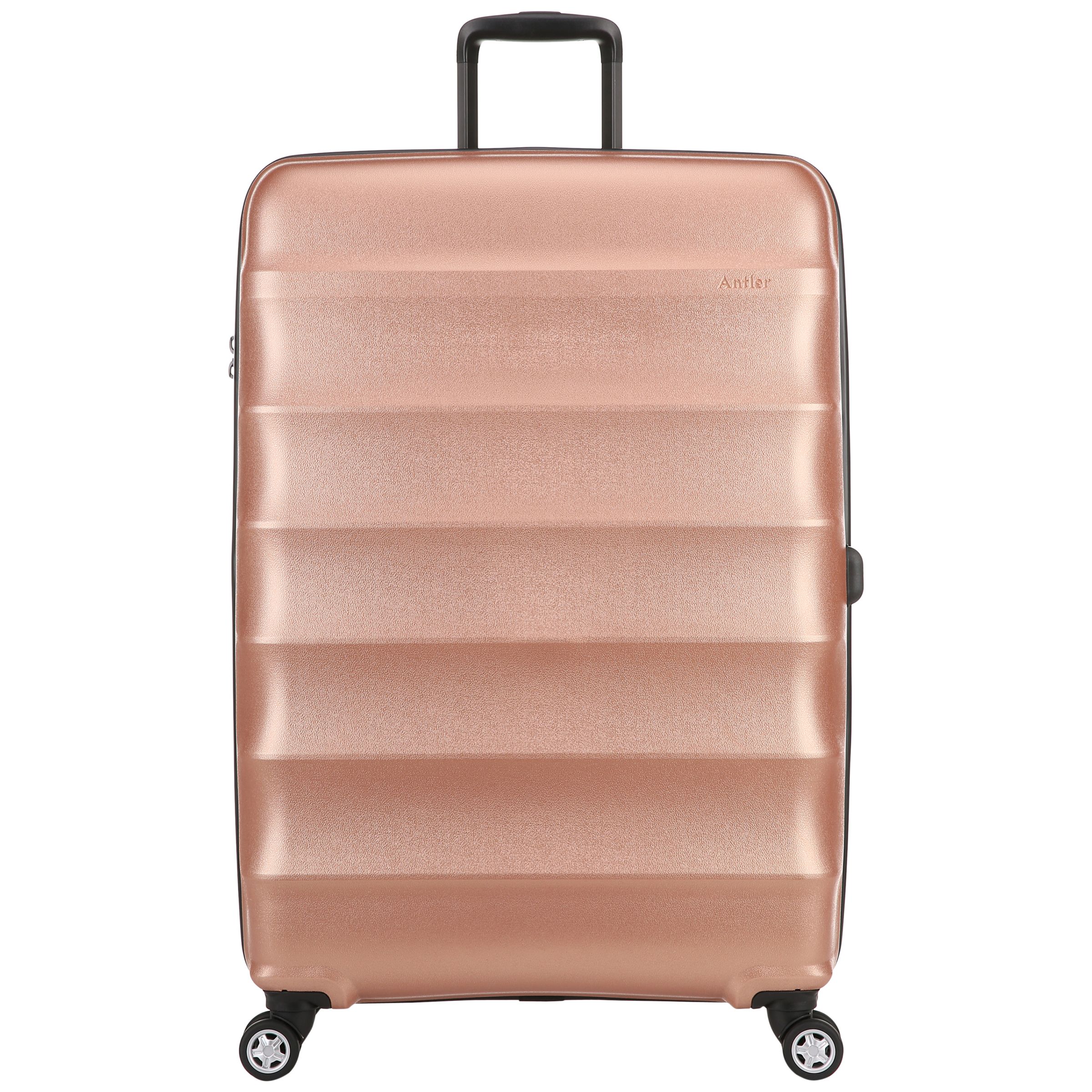 antler rose gold suitcase