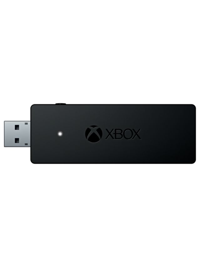 Microsoft wireless adapter for deals xbox one controller