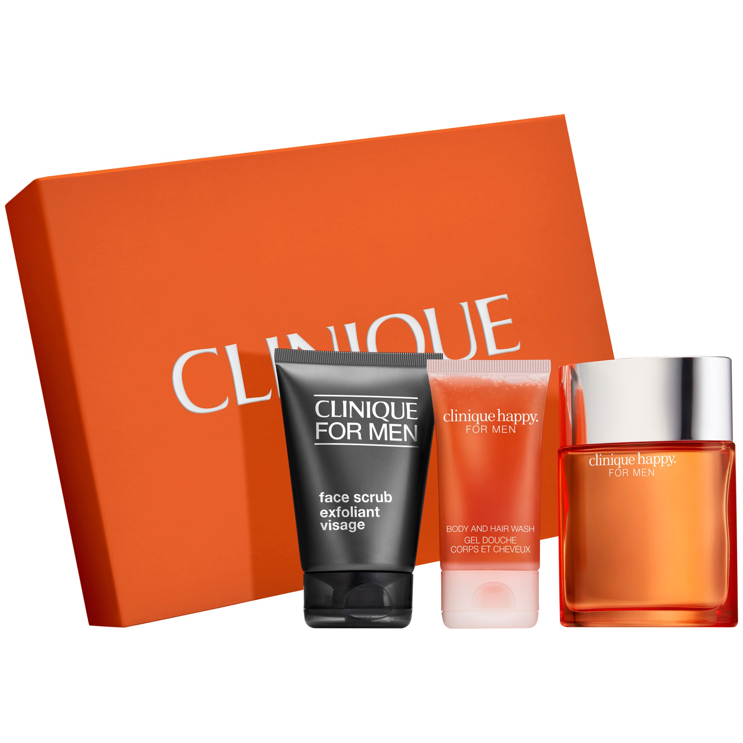 Clinique Happy For Men Fragrance Gift Set at John Lewis & Partners