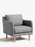 John Lewis ANYDAY Sweep Armchair, Light Leg