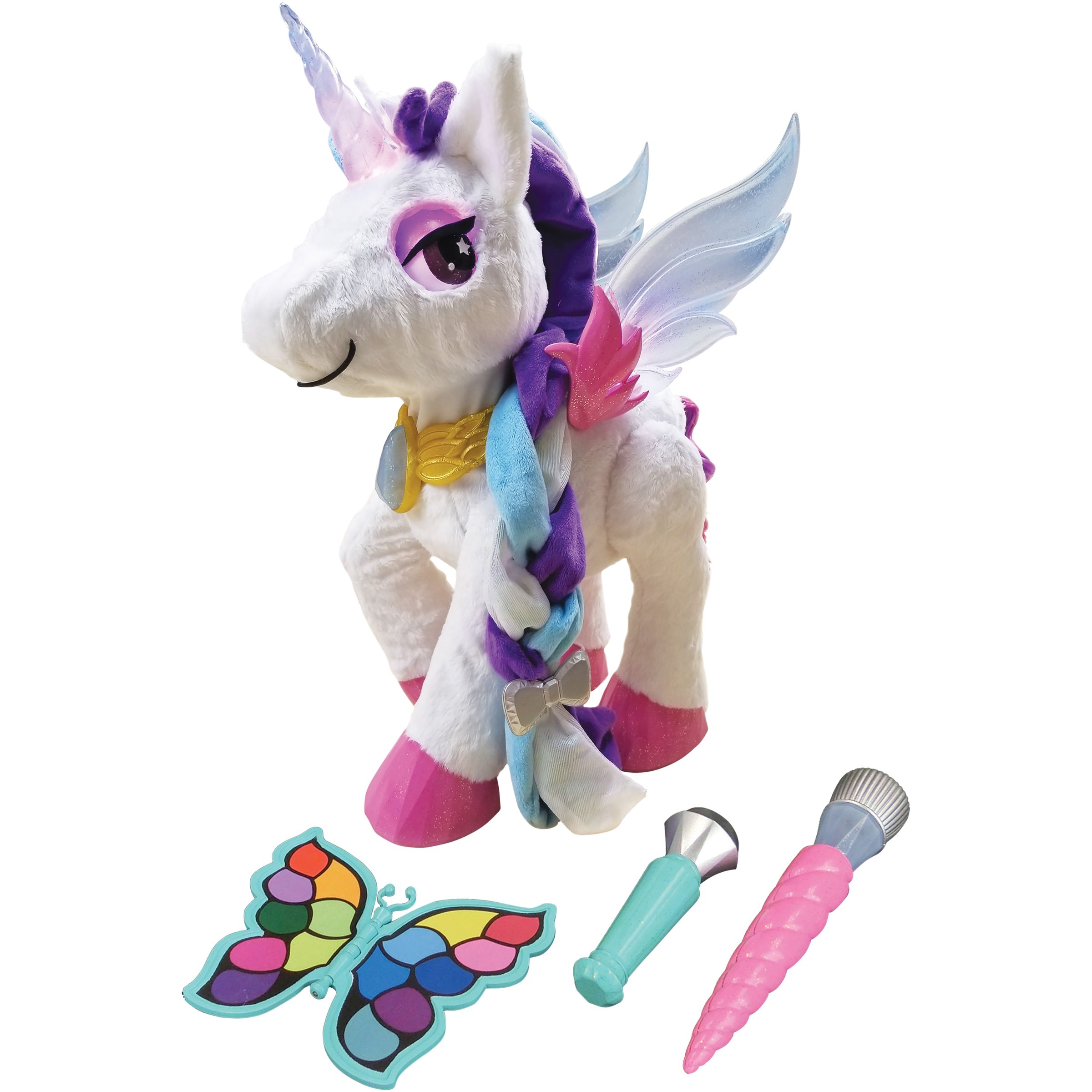 VTech Myla The Magical Make-up Unicorn Soft Toy With Microphone for Kids for sale online 
