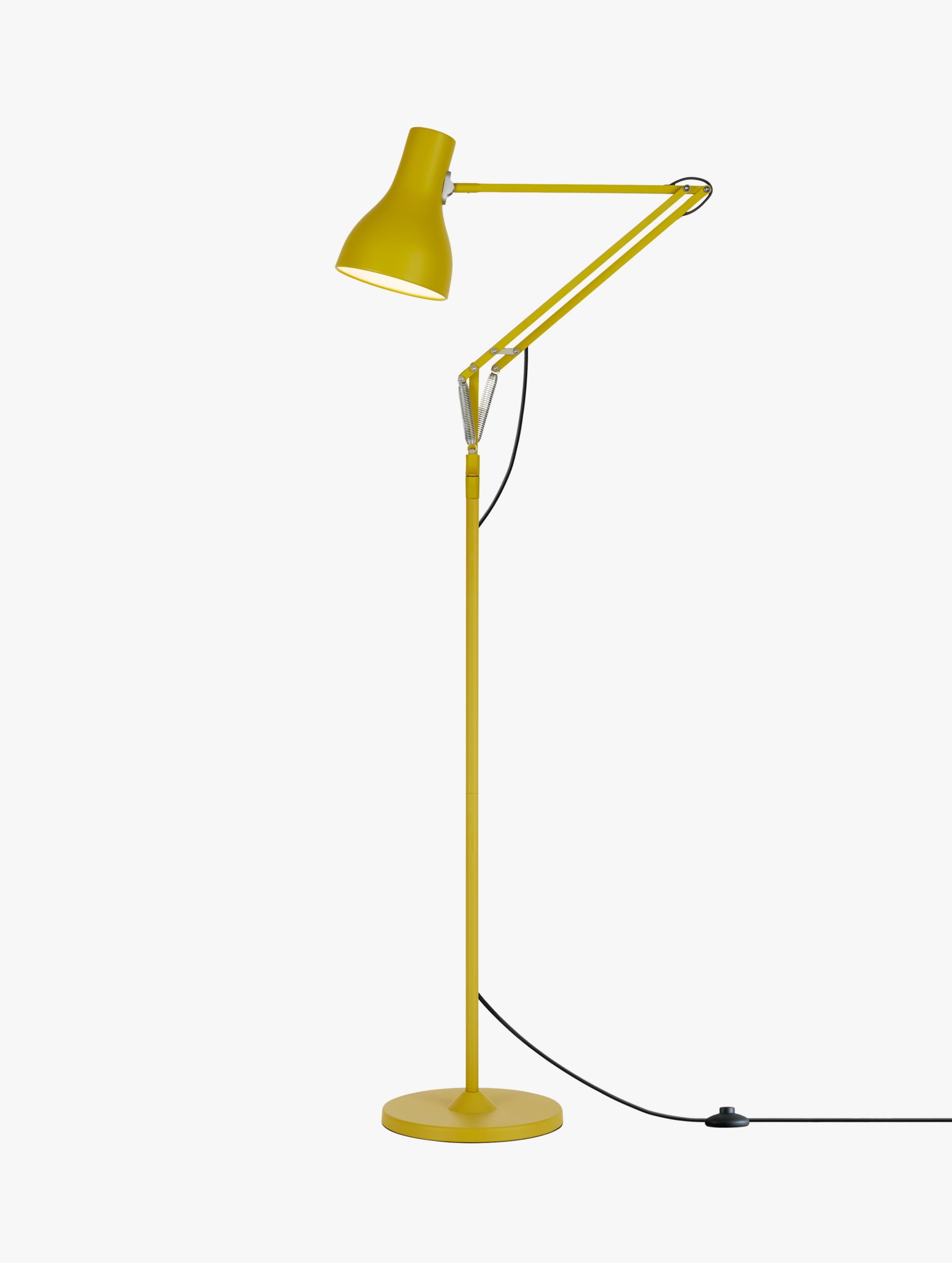 Photo of Anglepoise type 75 margaret howell edition floor lamp yellow ochre