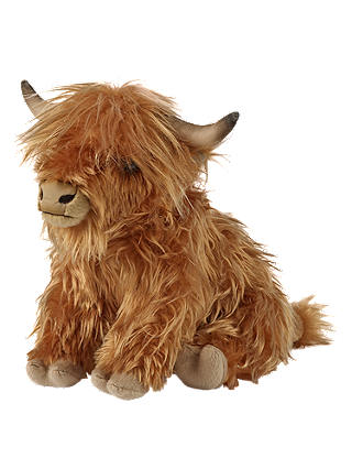 Living Nature Highland Cow Plush Soft Toy, Large