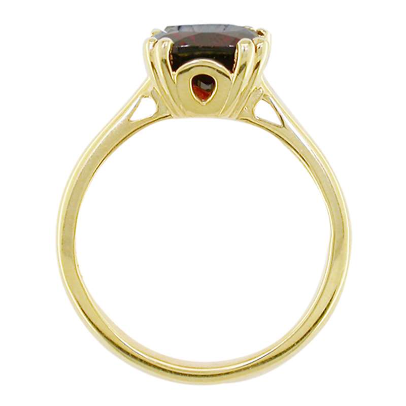 Buy E.W Adams 9ct Gold Cushion Cocktail Ring, N Online at johnlewis.com