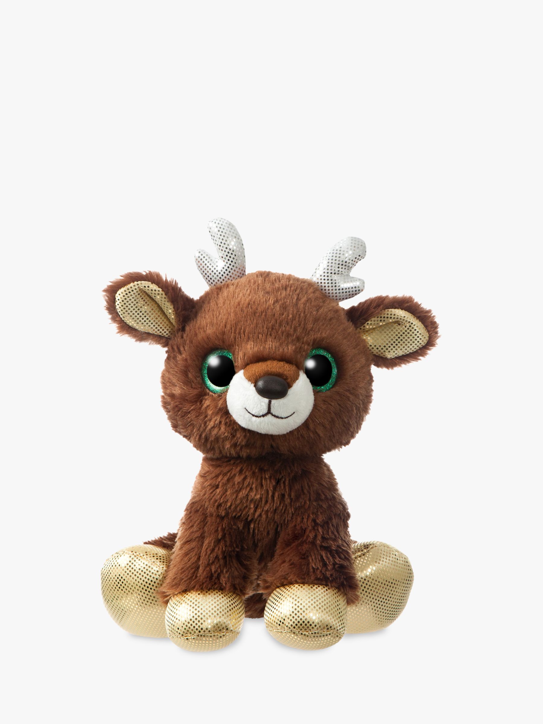 tesco reindeer soft toy