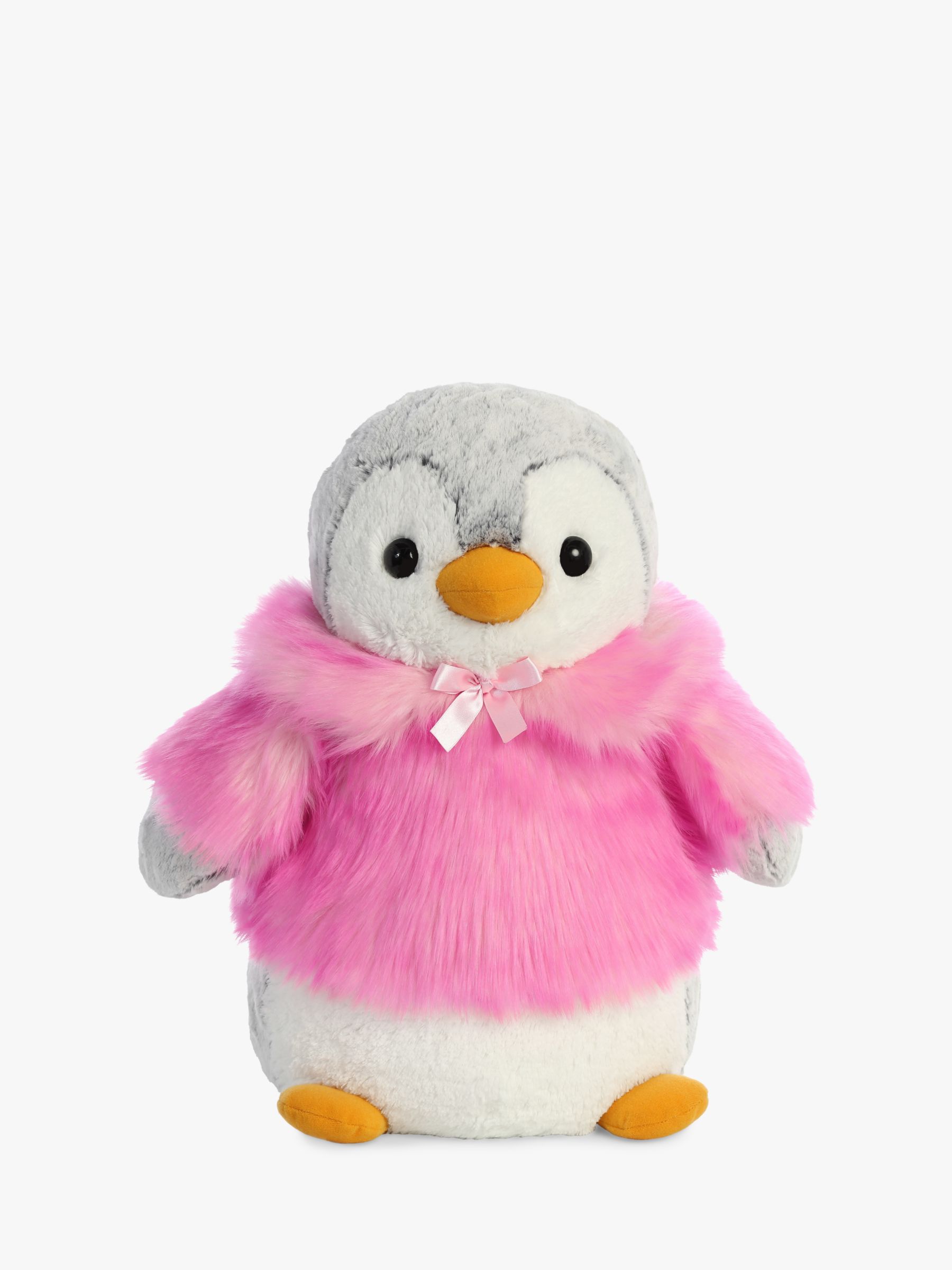 Aurora World 11.5"  Pink Pompom Penguin Panache 