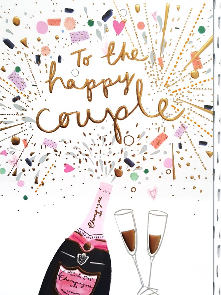 Louise Tiler Happy Couple Wedding Card review