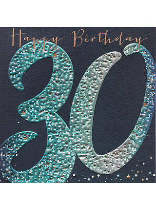 Belly Button Designs 30th Birthday Card