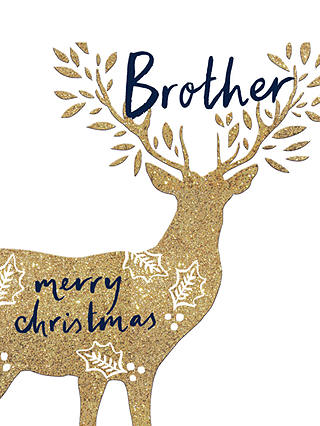 Woodmansterne Brother Epic Christmas Card