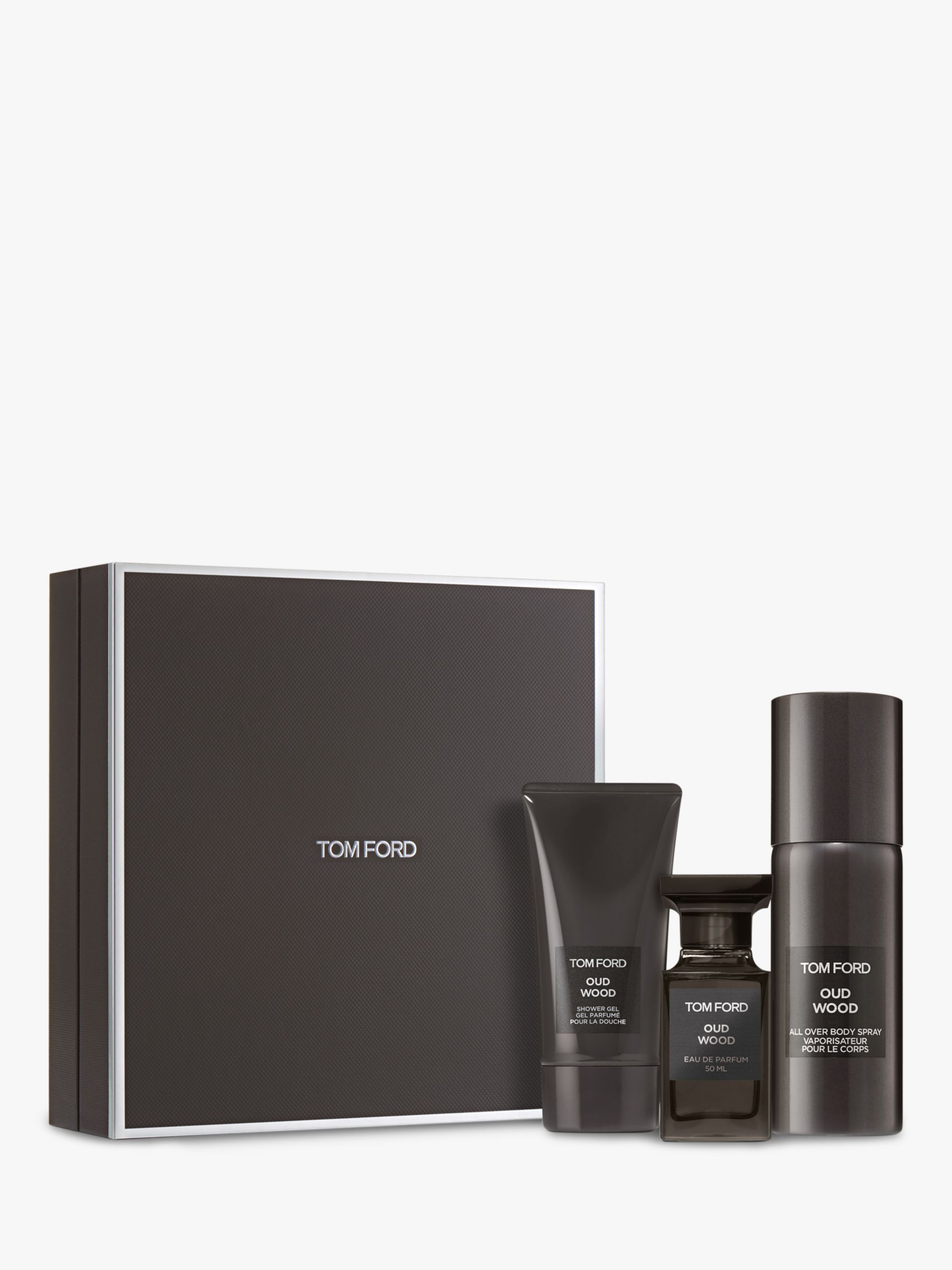 TOM FORD Oud Wood 3 Piece Fragrance Gift Set at John Lewis & Partners