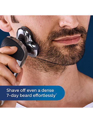 Philips SP9862/14 Series 9000 Prestige Wet or Dry Men's Electric Shaver with Precision Trimmer, Cleansing Brush and Qi Charging Pad