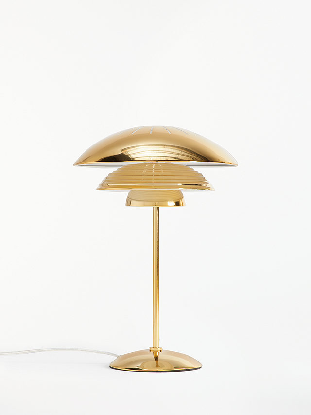 House by John Lewis Stockholm Table Lamp, Coffee Gold