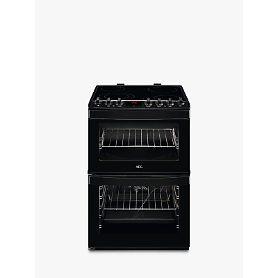 AEG CCB6761ACB Freestanding Electric Cooker, A Energy Rating, 60cm Wide, Black