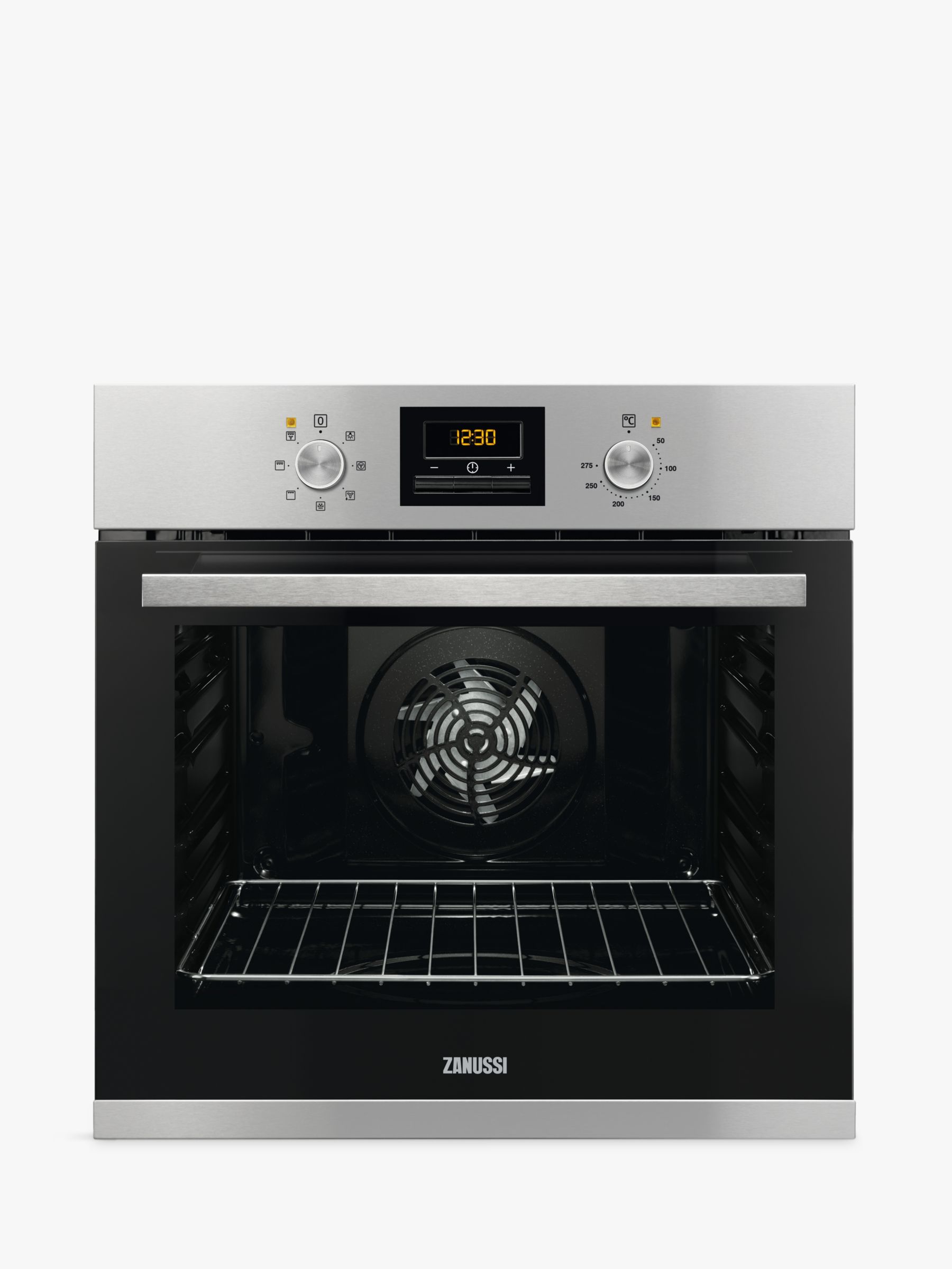 Zanussi ZOB35471XK Built-in Single Electric Oven, Stainless Steel