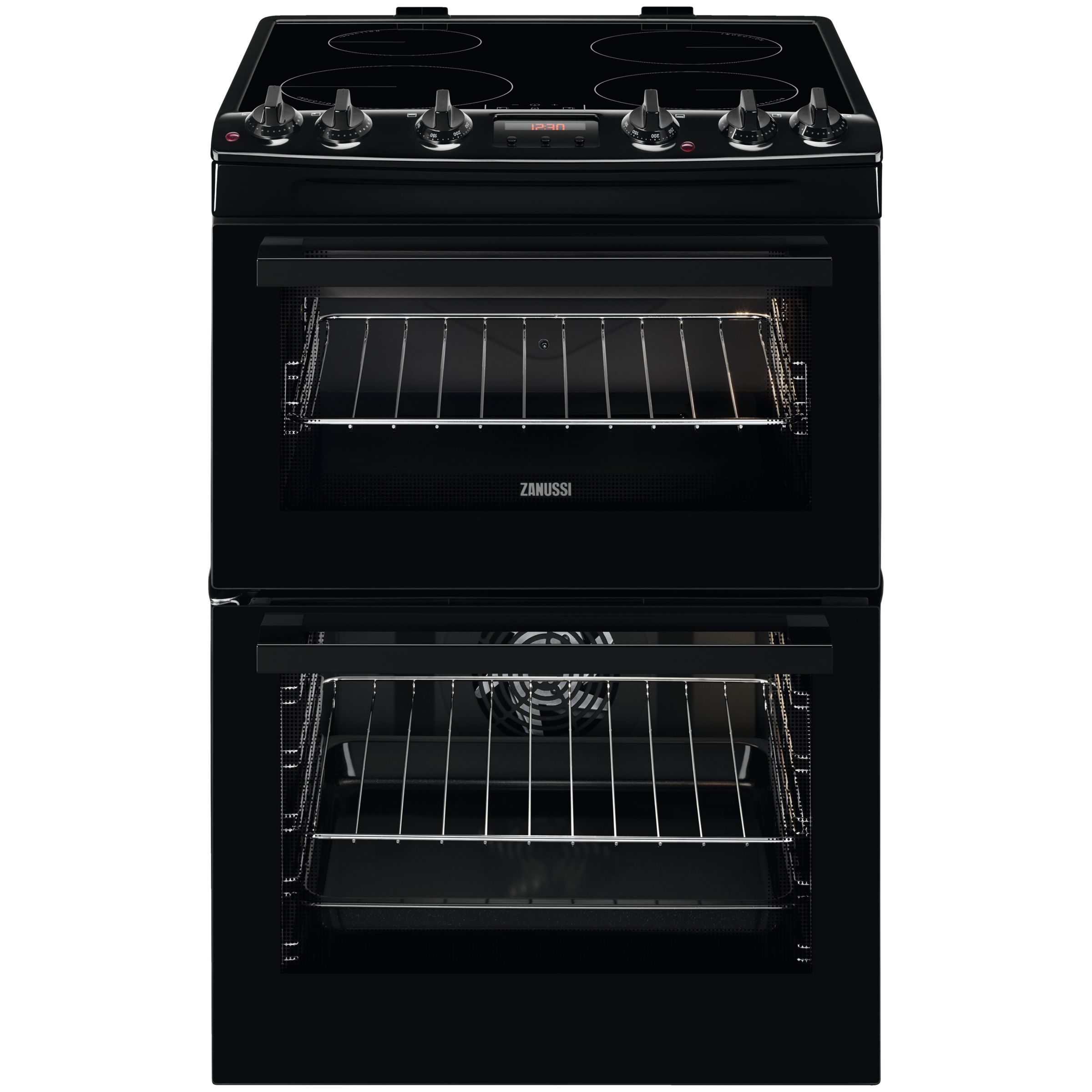 Zanussi ZCI66250 Freestanding Electric Cooker, A Energy Rating, 60cm Wide