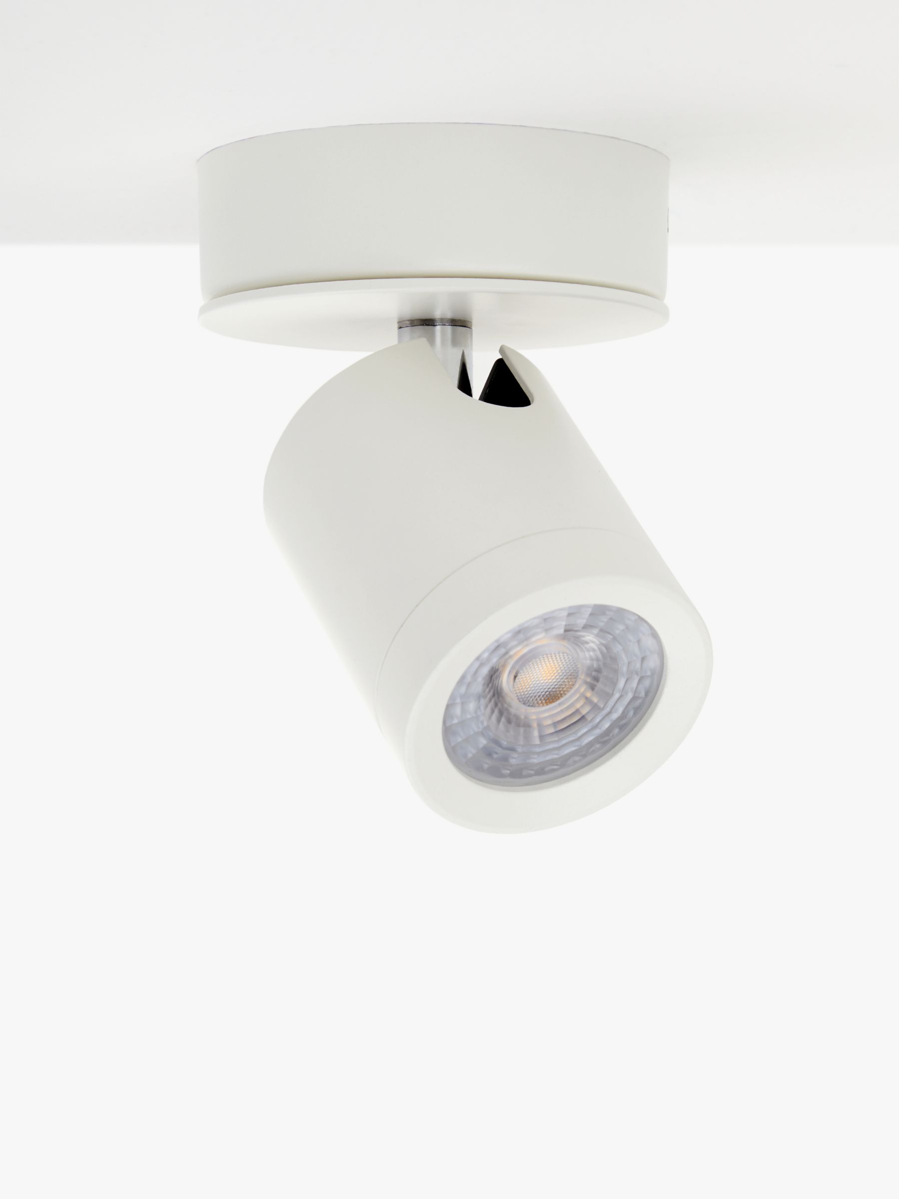 John Lewis Partners Otis Led Single Ceiling Spotlight White