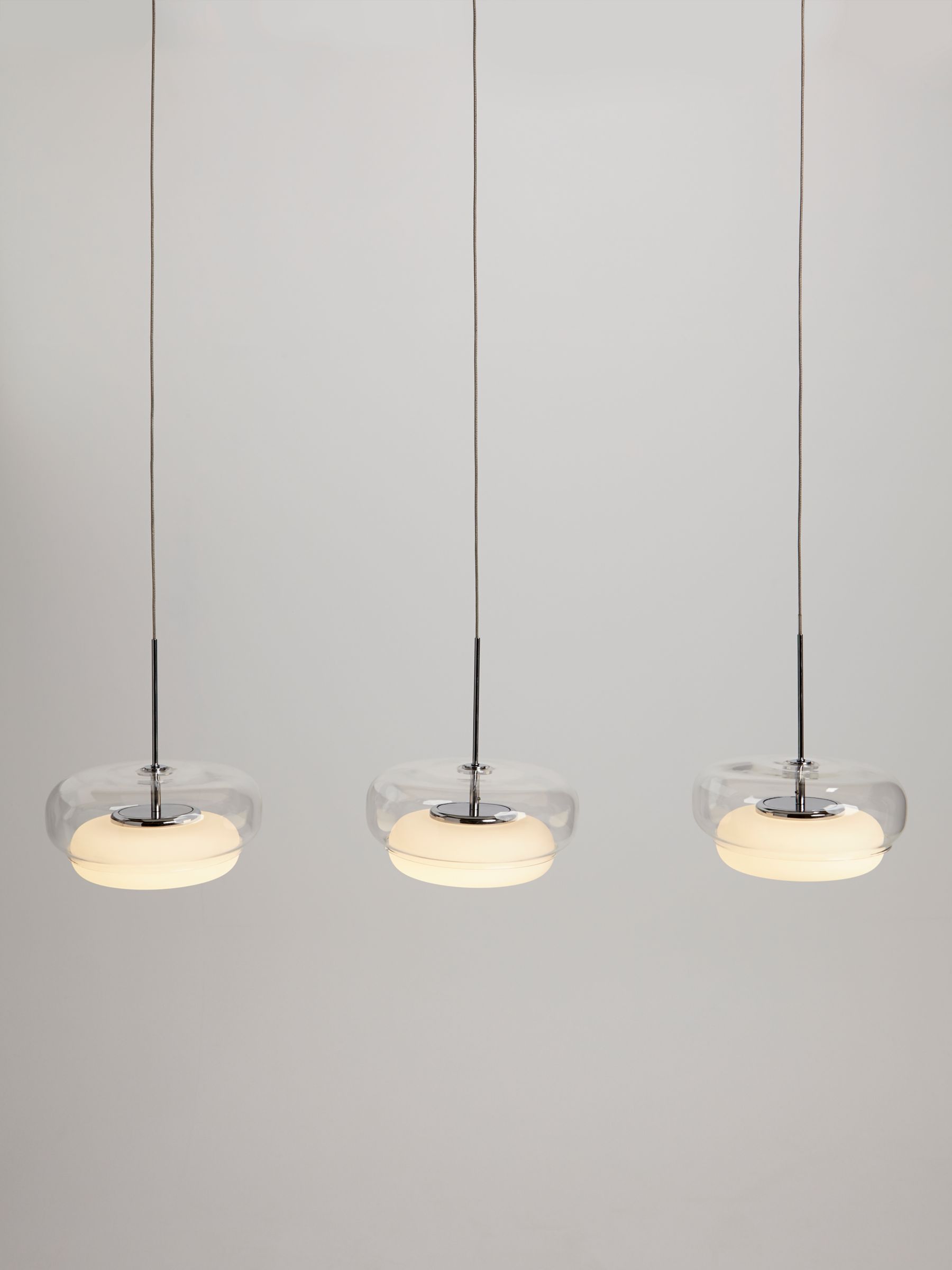 John Lewis & Partners Pallas LED 3 Pendant Smart Ceiling Light with Friends of Hue review