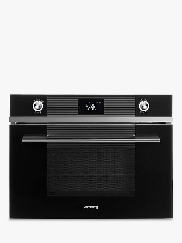 Buy Smeg SF4102MCN Linea Integrated Combination Microwave Oven Online at johnlewis.com