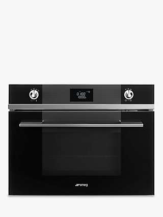 Smeg SF4102MCN Linea Integrated Combination Microwave Oven