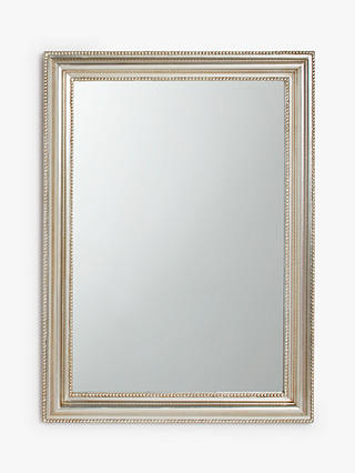 John Lewis Bead Wall Mirror, 110 x 80cm, Champagne