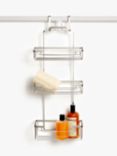 John Lewis ANYDAY Three Tier Shower Caddy