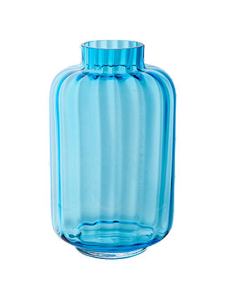 Dartington Crystal Little Gems Vase, Turquoise