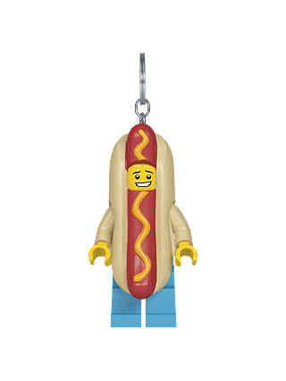 LEGO Hot Dog Man LED Light Keyring
